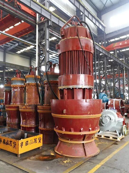710KW大型潛水混流泵順利通過工廠驗收 710KW大型潛水混流泵順利通過工廠驗收