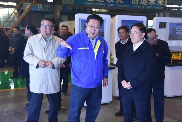 上海市政協(xié)副主席金興明一行來沈鼓集團調(diào)研 上海市政協(xié)副主席金興明一行來沈鼓集團調(diào)研