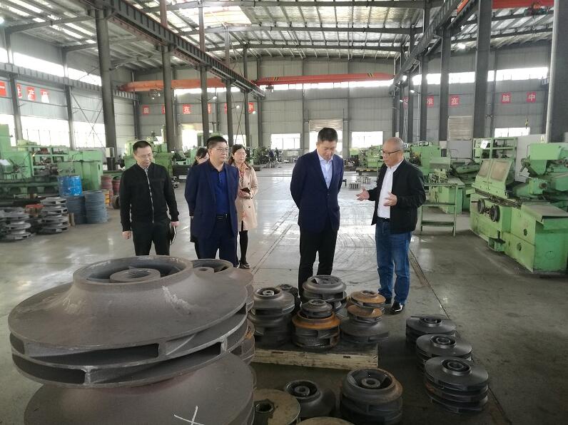 達(dá)州市科技局局長淳偉波一行來新達(dá)泵閥調(diào)研 達(dá)州市科技局局長淳偉波一行來新達(dá)泵閥調(diào)研