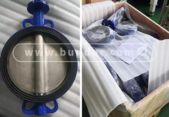 客戶采購般德軟密封對夾蝶閥出口歐洲! 客戶采購般德軟密封對夾蝶閥出口歐洲!