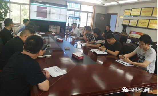 河北同力自控閥門制造有限公司與新城熱力有限公司展開技術(shù)交流會! 河北同力自控閥門制造有限公司與新城熱力有限公司展開技術(shù)交流會!