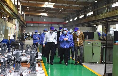 國改雙百基金到哈電閥門公司洽談交流 國改雙百基金到哈電閥門公司洽談交流