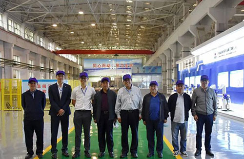國改雙百基金到哈電閥門公司洽談交流 國改雙百基金到哈電閥門公司洽談交流