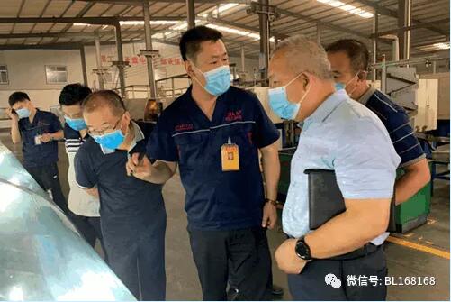 聊城市民企高質量發(fā)展服務隊臨清隊到騰工軸承開展學習交流活動 聊城市民企高質量發(fā)展服務隊臨清隊到騰工軸承開展學習交流活動