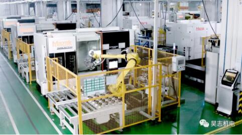 昊志機電智能工廠一角 昊志機電智能工廠一角