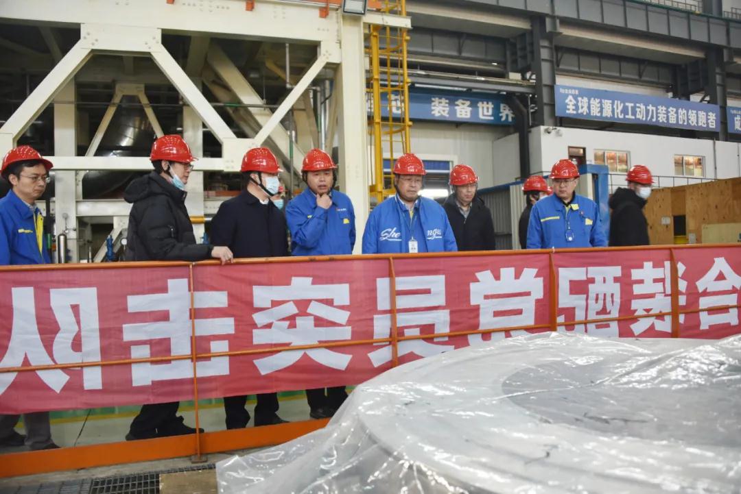 上海核工院領(lǐng)導(dǎo)到沈鼓集團(tuán)走訪交流 上海核工院領(lǐng)導(dǎo)到沈鼓集團(tuán)走訪交流
