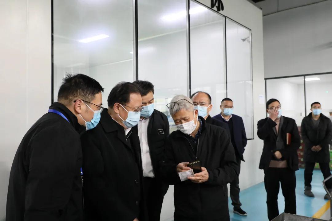 紹興市市委常委王濤調(diào)研迪艾智控 紹興市市委常委王濤調(diào)研迪艾智控