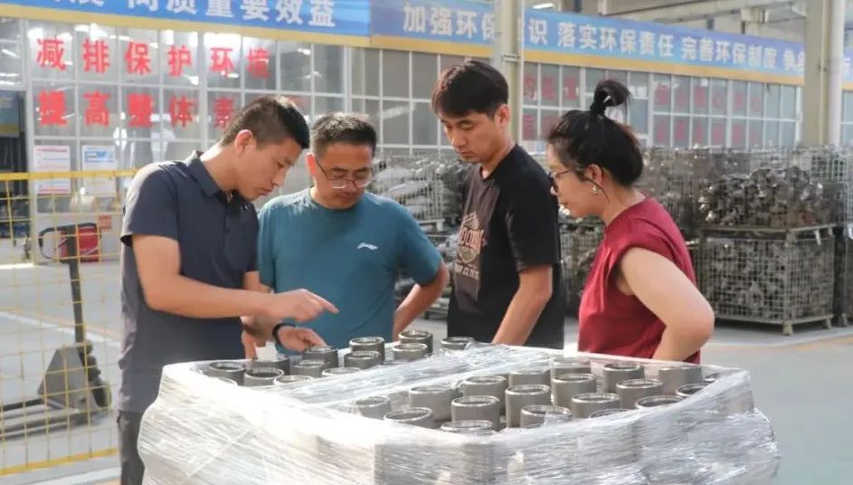 青島金茂智慧能源有限公司蒞臨河北同力閥門參觀考察 青島金茂智慧能源有限公司蒞臨河北同力閥門參觀考察