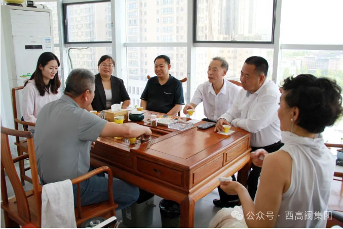 西安鑄鍛協(xié)會理事長王璋一行到西高閥集團走訪調(diào)研 西安鑄鍛協(xié)會理事長王璋一行到西高閥集團走訪調(diào)研