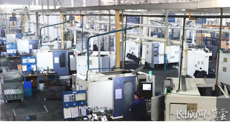 河北誠為軸承企業(yè)的智能工廠。 河北誠為軸承企業(yè)的智能工廠。