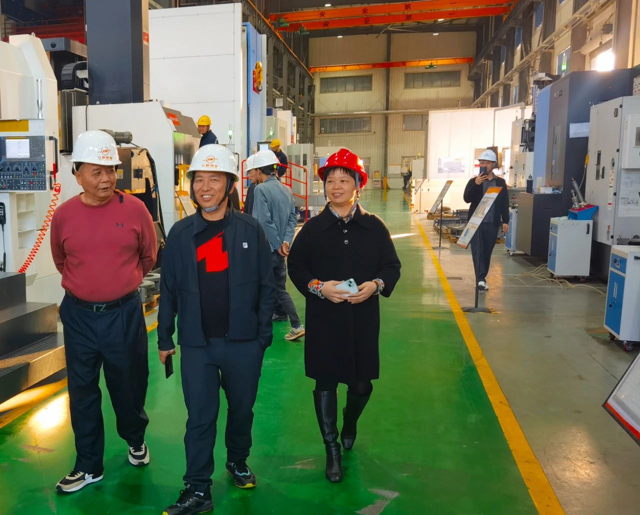 代理商蒞臨江恒閥業(yè)參觀交流 代理商蒞臨江恒閥業(yè)參觀交流