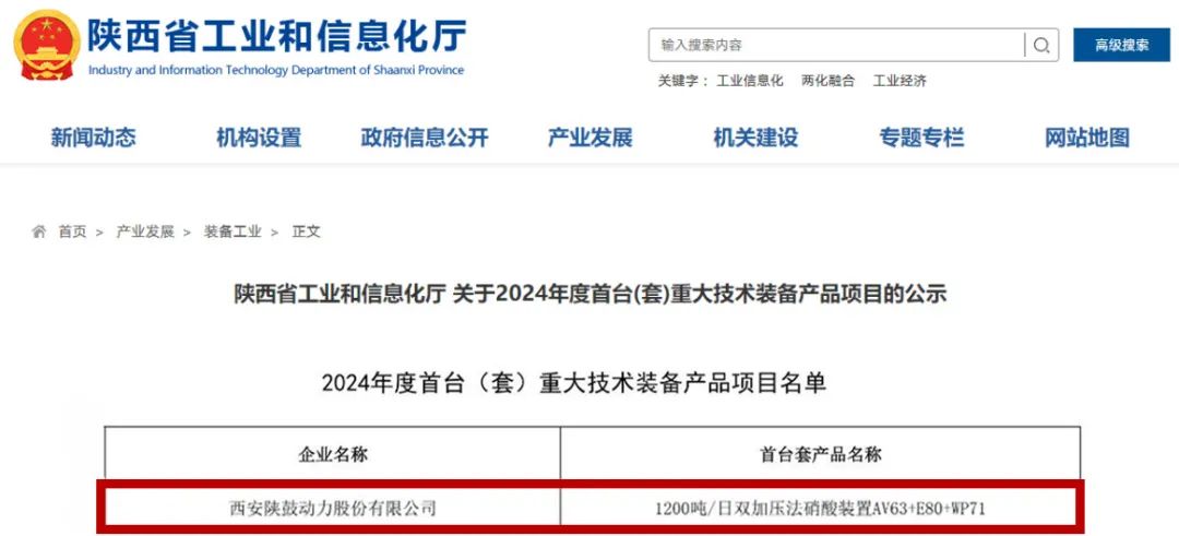 陜鼓集團一產品榮獲“陜西省首臺套重大技術裝備產品”榮譽稱號 陜鼓集團一產品榮獲“陜西省首臺套重大技術裝備產品”榮譽稱號