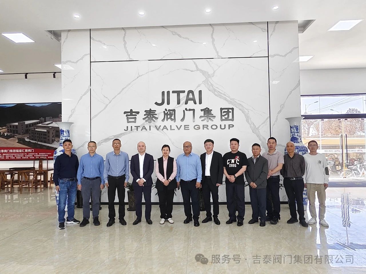 吉泰閥門集團(tuán)熱情接待政和縣政協(xié)學(xué)習(xí)考察組 吉泰閥門集團(tuán)熱情接待政和縣政協(xié)學(xué)習(xí)考察組