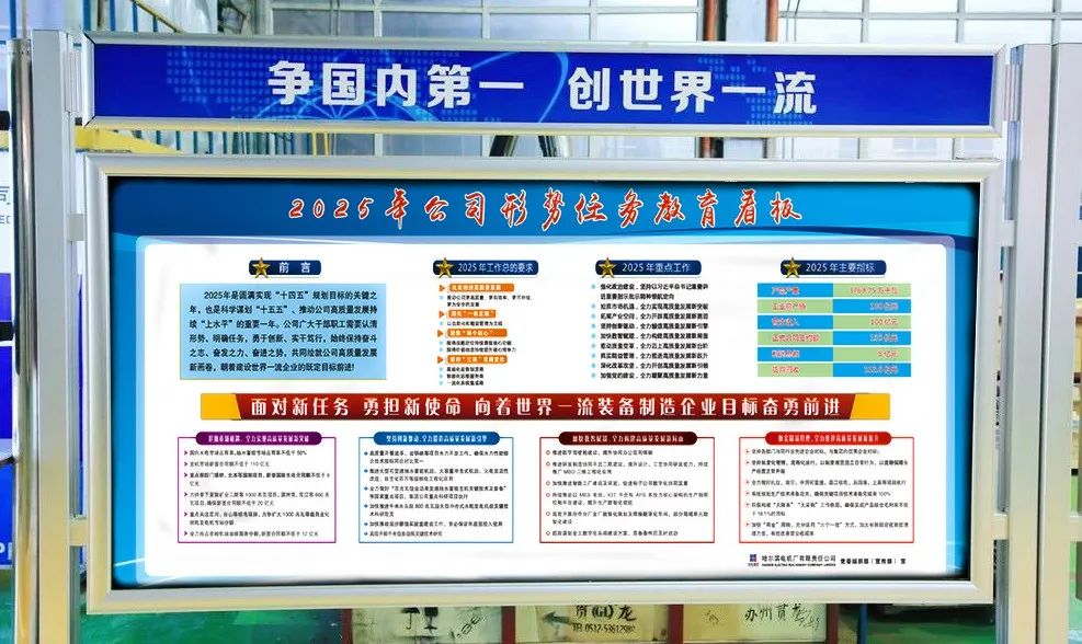 哈電電機以“四講四明”為主線 扎實開展形勢任務教育 哈電電機以“四講四明”為主線 扎實開展形勢任務教育