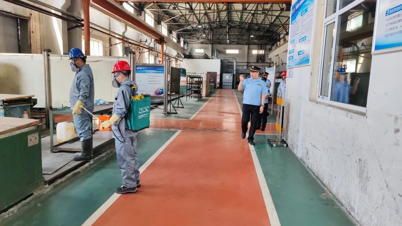 通用技術齊二機床組織開展突發(fā)環(huán)境事件應急演練活動 通用技術齊二機床組織開展突發(fā)環(huán)境事件應急演練活動