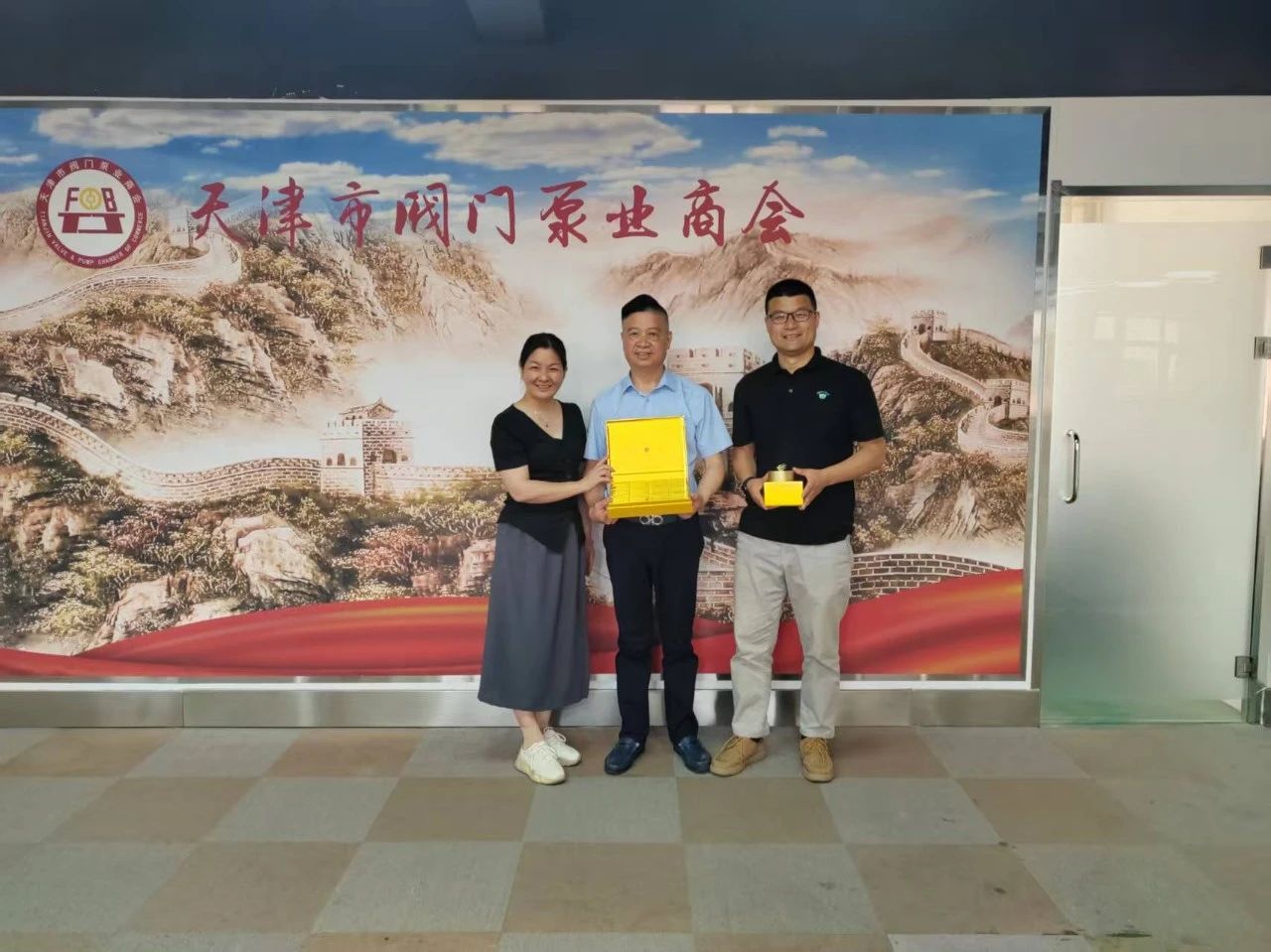走訪天津市塘沽津?yàn)I閥門(mén)有限公司 走訪天津市塘沽津?yàn)I閥門(mén)有限公司