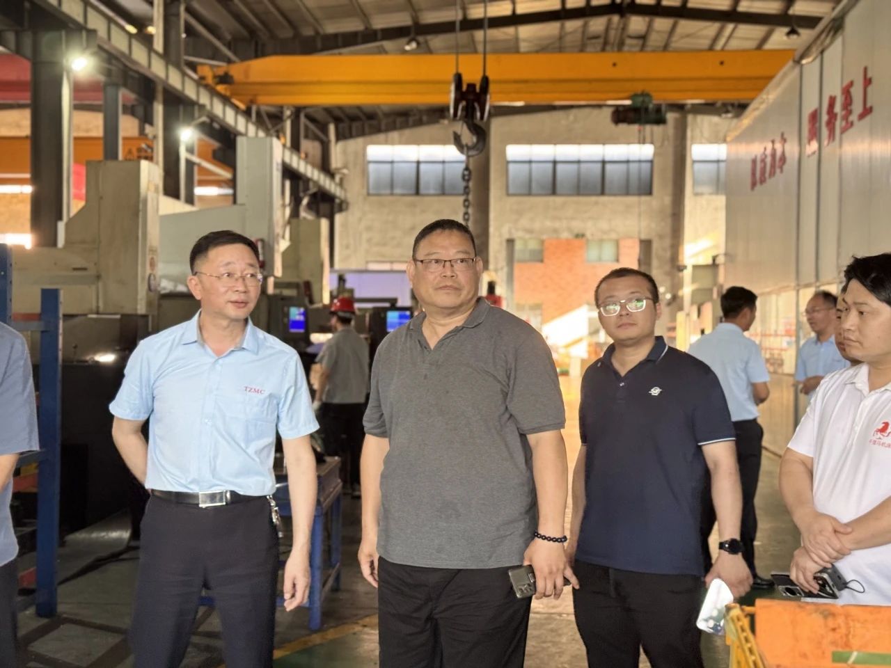 泉州模協(xié)蒞臨天正模具參觀交流 泉州模協(xié)蒞臨天正模具參觀交流