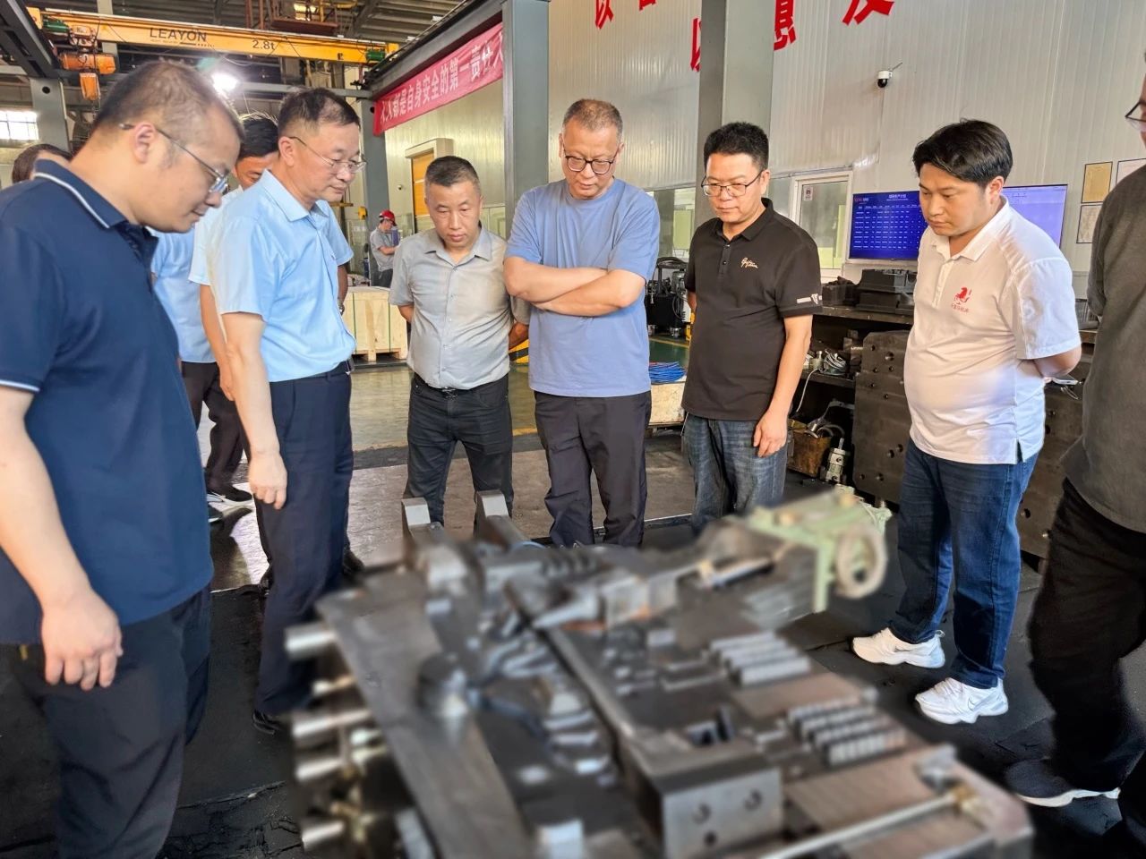 泉州模協(xié)蒞臨天正模具參觀交流 泉州模協(xié)蒞臨天正模具參觀交流