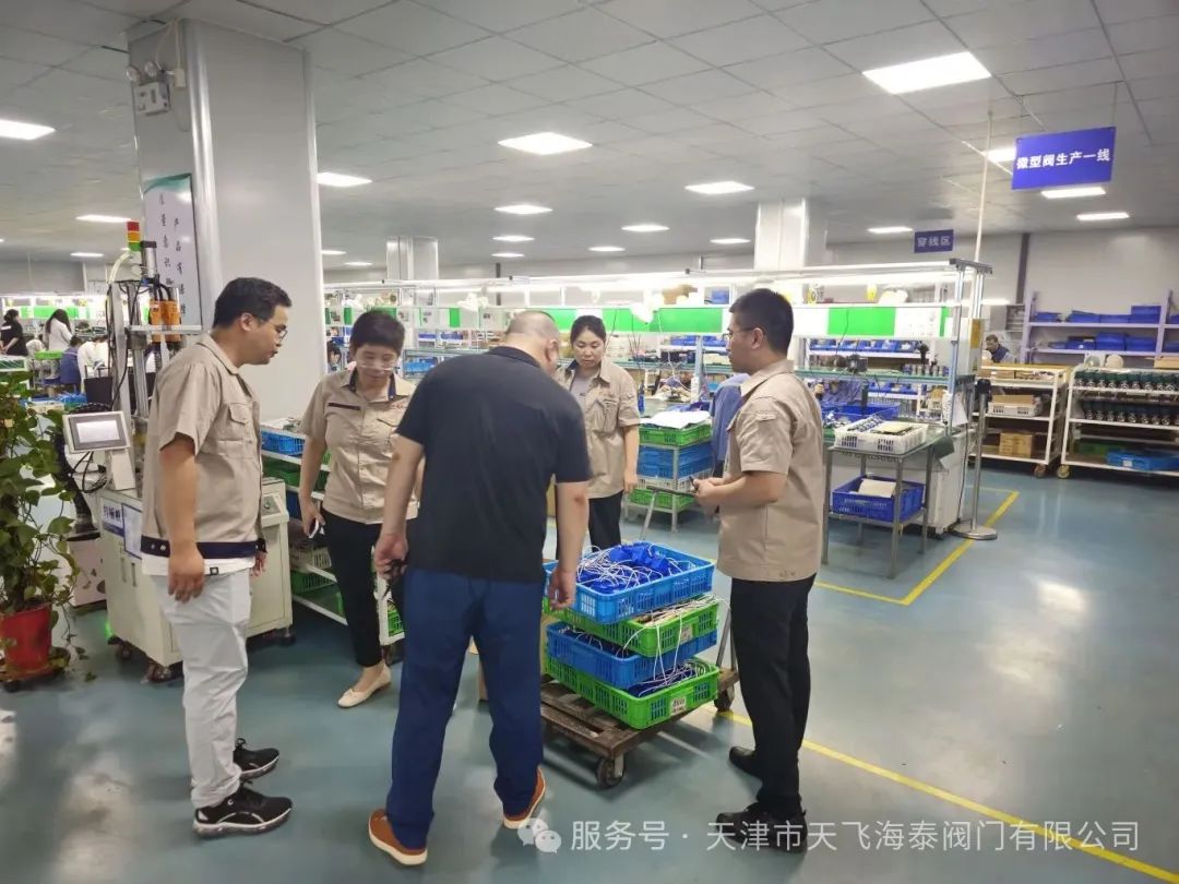 天津市兩協(xié)會領(lǐng)導(dǎo)蒞臨天飛海泰閥門考察洽談合作 天津市兩協(xié)會領(lǐng)導(dǎo)蒞臨天飛海泰閥門考察洽談合作
