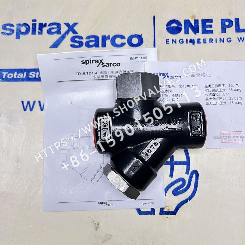 ˹ɯ Spirax Sarco TD16/TD16F ˮy
